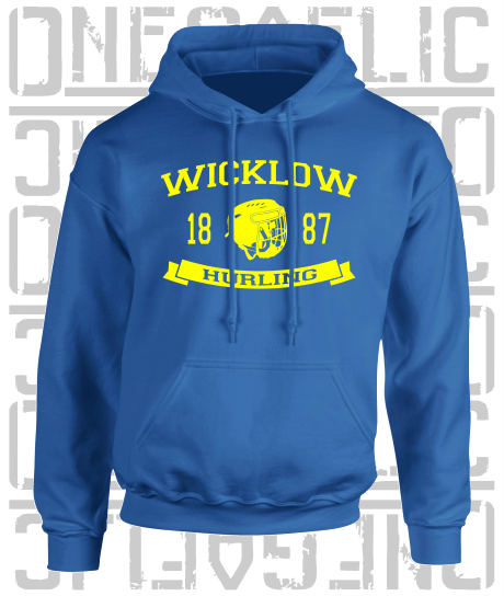 Hurling Helmet Design Hoodie - All Counties Available - Adult