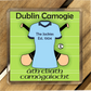 County Dublin GAA Coasters. Hurling, Camogie, Gaelic Football, & Ladies Gaelic Football. Gaelic Games, drinks coasters.