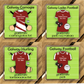 County Galway Coasters. Hurling, Camogie, Gaelic Football, & Ladies Gaelic Football. Gaelic Games, drinks coasters.
