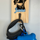 Personalised Dog Lead Holder/Hook - Your County or Club colours (made from reclaimed pallet wood)
