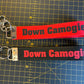 Down Camogie Wristlet/Keyring/Keyfob -  Wrist Lanyard