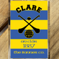 Gaelic Games (GAA) County Colours Plastic Fridge Magnet - All Irish Counties Available. Hurling Camogie Gaelic Football Ladies Gaelic Football
