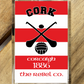 Gaelic Games (GAA) County Colours Plastic Fridge Magnet - All Irish Counties Available. Hurling Camogie Gaelic Football Ladies Gaelic Football