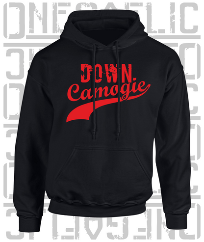Down Camogie Grunge Swash Hoodie - Adult