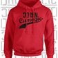 Down Camogie Grunge Swash Hoodie - Adult