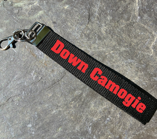 Down Camogie Wristlet/Keyring/Keyfob -  Wrist Lanyard