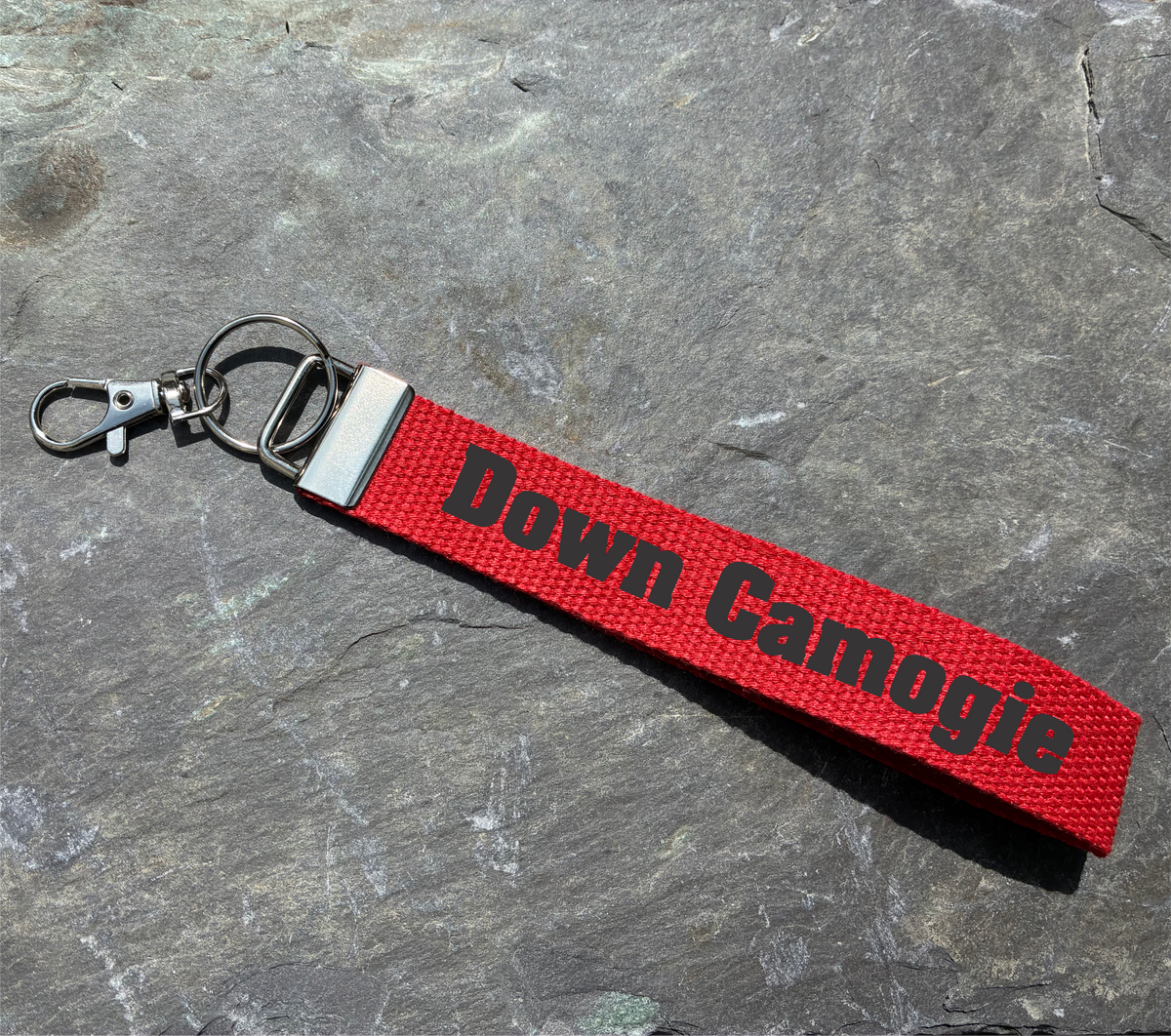 Down Camogie Wristlet/Keyring/Keyfob -  Wrist Lanyard