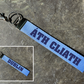 County Colours Gaelic Games Wristlet/Keyring/Keyfob - GAA - Hurling, Camogie, Football, Ladies Football & Handball. Wrist Lanyard.