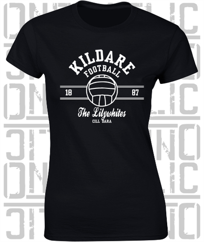 Gaelic Football - Ladies Skinny-Fit T-Shirt - Kildare