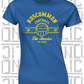 Gaelic Football - Ladies Skinny-Fit T-Shirt - Roscommon