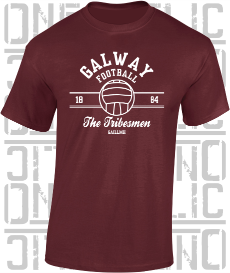 Gaelic Football T-Shirt  - Adult - Galway