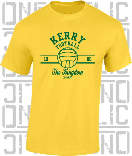 Gaelic Football T-Shirt  - Adult - Kerry