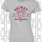 Ladies Gaelic Football LGF - Ladies Skinny-Fit T-Shirt - Galway