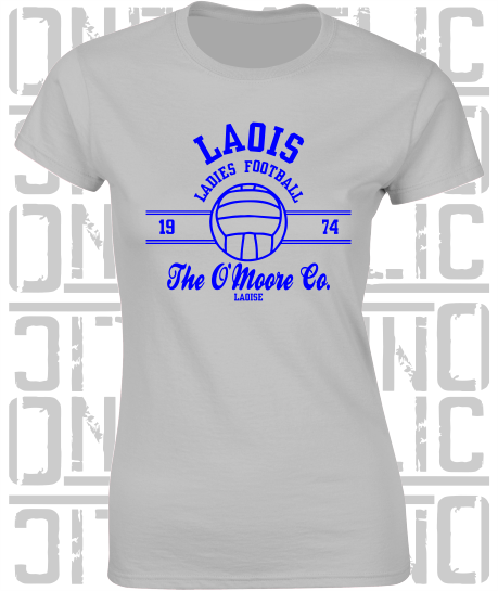 Ladies Gaelic Football LGF - Ladies Skinny-Fit T-Shirt - Laois