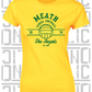 Ladies Gaelic Football LGF - Ladies Skinny-Fit T-Shirt - Meath