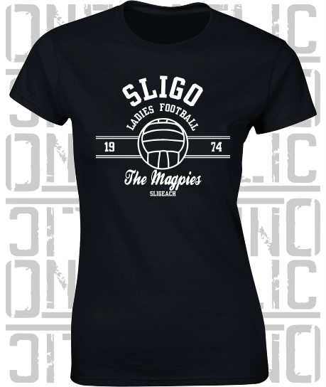 Ladies Gaelic Football LGF - Ladies Skinny-Fit T-Shirt - Sligo