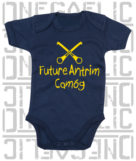 Future Antrim Camóg Baby Bodysuit - Camogie
