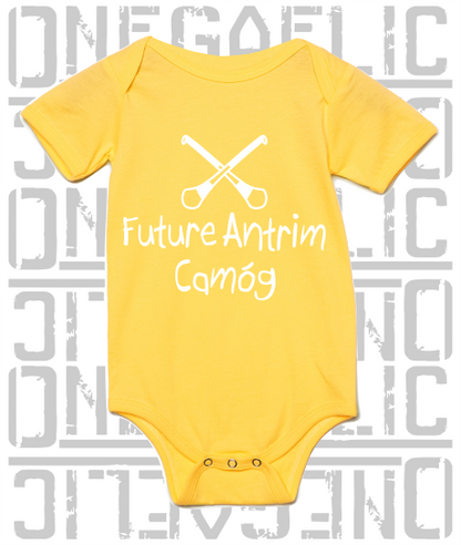 Future Antrim Camóg Baby Bodysuit - Camogie