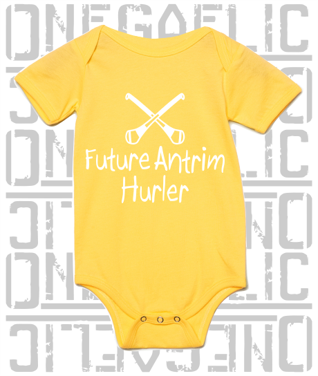 Future Antrim Hurler Baby Bodysuit - Hurling