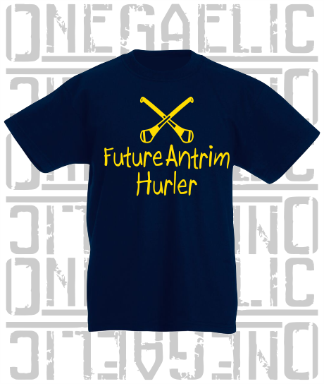 Future Antrim Hurler Baby/Toddler/Kids T-Shirt - Hurling