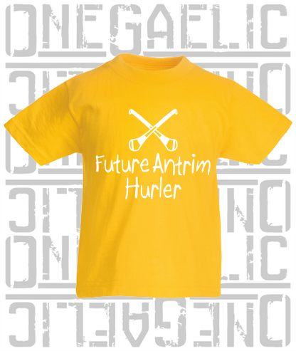 Future Antrim Hurler Baby/Toddler/Kids T-Shirt - Hurling