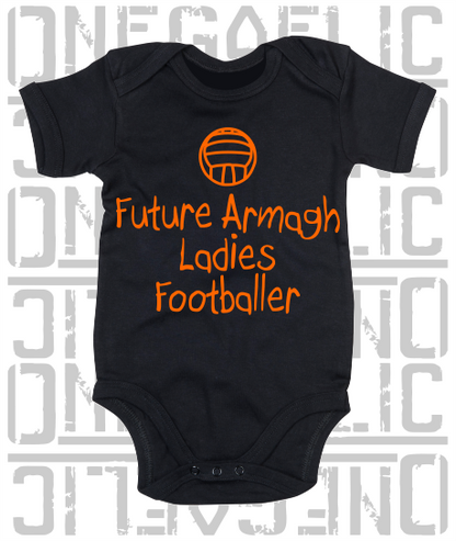 Future Armagh Ladies Footballer Baby Bodysuit - Ladies Gaelic Football