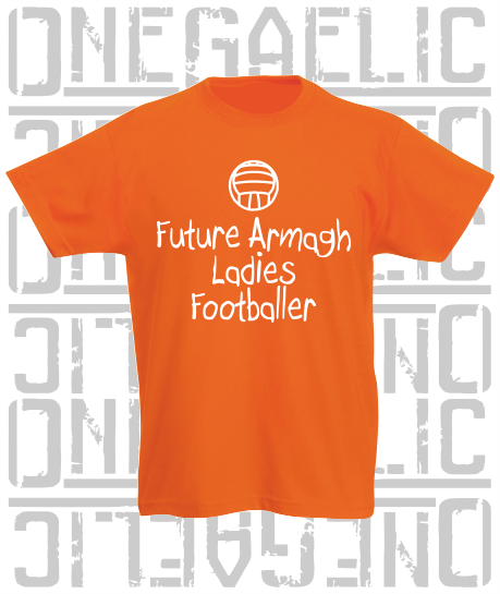 Future Armagh Ladies Footballer Baby/Toddler/Kids T-Shirt - LG Football