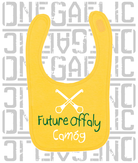Future Offaly Camóg Baby Bib - Camogie