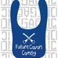 Future Cavan Camóg Baby Bib - Camogie