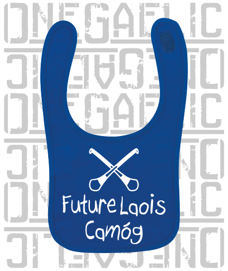 Future Laois Camóg Baby Bib - Camogie