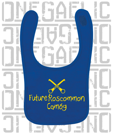Future Roscommon Camóg Baby Bib - Camogie