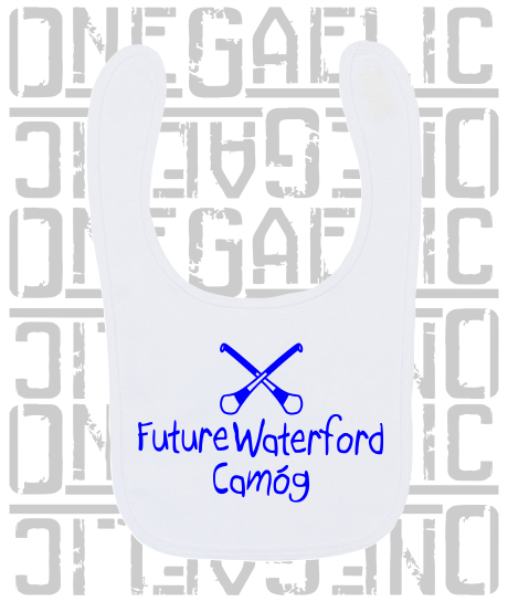 Future Waterford Camóg Baby Bib - Camogie