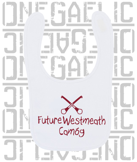 Future Westmeath Camóg Baby Bib - Camogie