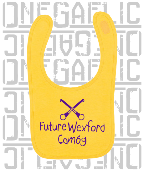 Future Wexford Camóg Baby Bib - Camogie