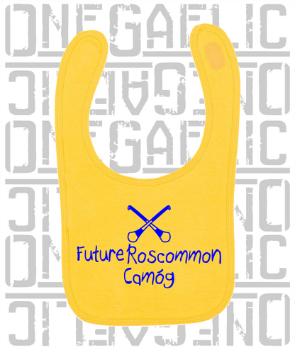 Future Roscommon Camóg Baby Bib - Camogie