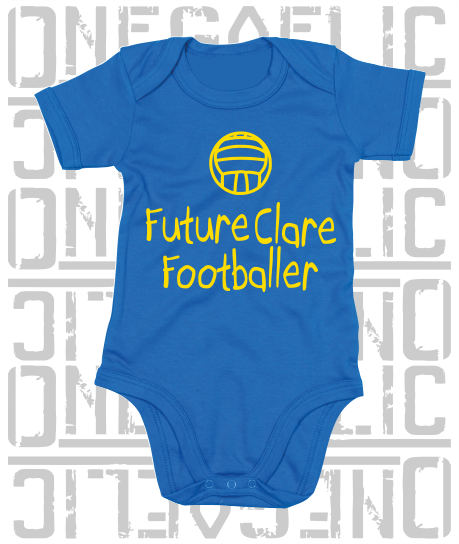 Future Clare Footballer Baby Bodysuit - Gaelic Football