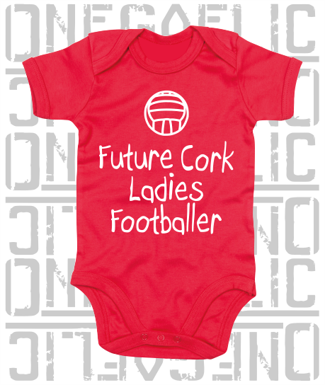 Future Cork Ladies Footballer Baby Bodysuit - Ladies Gaelic Football