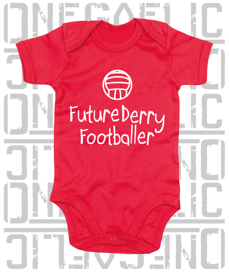 Future Derry Footballer Baby Bodysuit - Gaelic Football