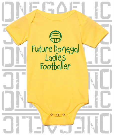 Future Donegal Ladies Footballer Baby Bodysuit - Ladies Gaelic Football