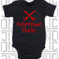 Future Down Hurler Baby Bodysuit - Hurling