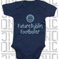 Future Dublin Footballer Baby Bodysuit - Gaelic Football