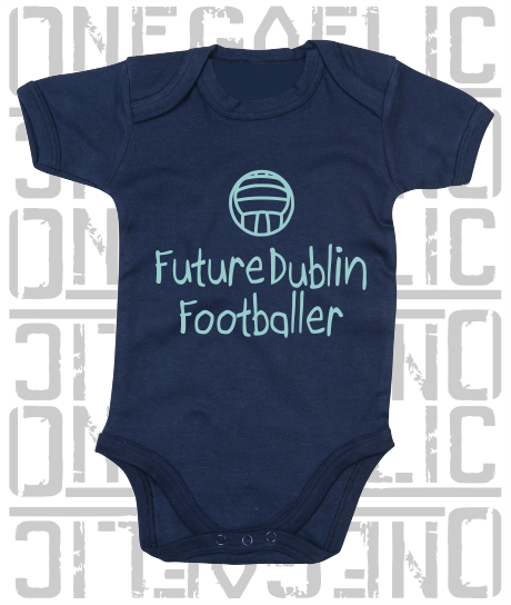 Future Dublin Footballer Baby Bodysuit - Gaelic Football