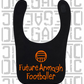 Future Armagh Footballer Baby Bib - Gaelic Football
