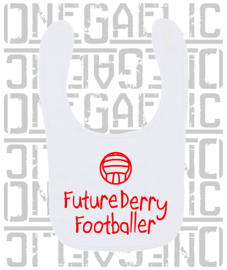 Future Derry Footballer Baby Bib - Gaelic Football