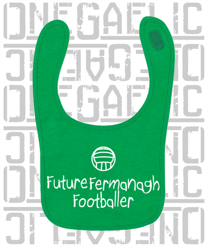 Future Fermanagh Footballer Baby Bib - Gaelic Football