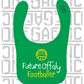Future Offaly Footballer Baby Bib - Gaelic Football