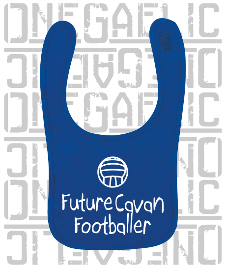 Future Cavan Footballer Baby Bib - Gaelic Football