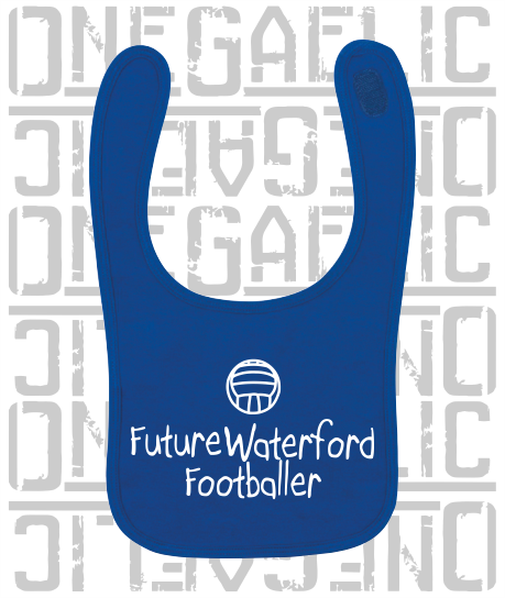 Future Waterford Footballer Baby Bib - Gaelic Football