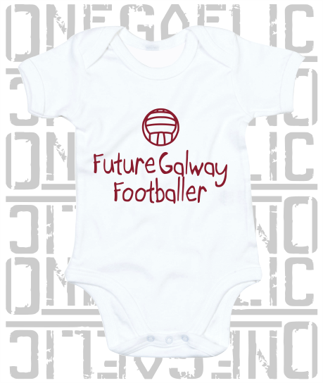 Future Galway Footballer Baby Bodysuit - Gaelic Football