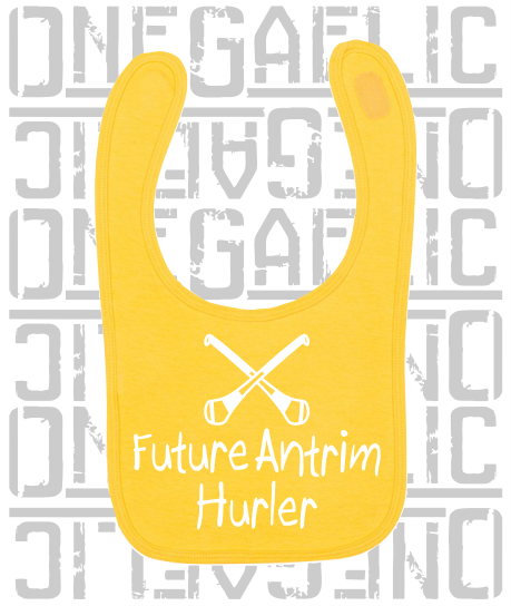 Future Antrim Hurler Baby Bib - Hurling